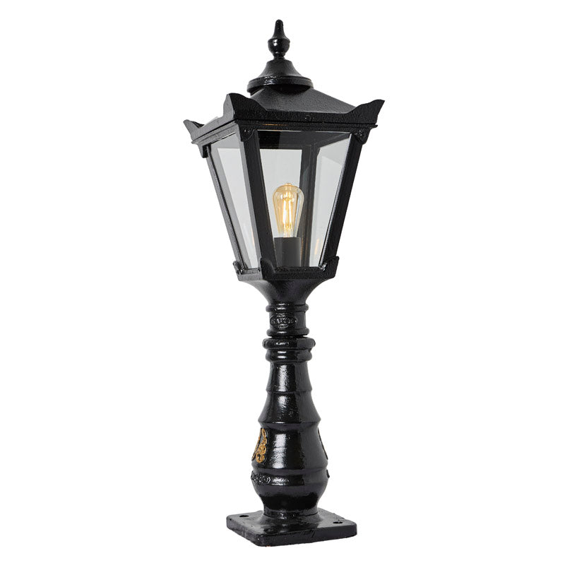Victorian traditional cast iron pedestal light 1.1m (H008)