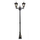 Victorian style medium double headed lamp post 2.47m (H036)