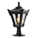 Victorian traditional cast iron pier light for flat pier caps 0.4m (H052)