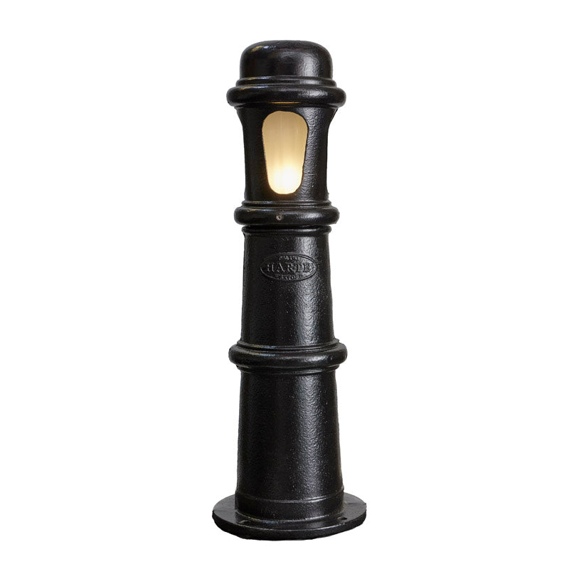 Cast iron bollard light 0.8m (H196) Harte Outdoor Lighting Ltd.