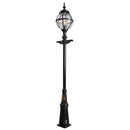 Victorian globe lamp post in cast iron 3.6m (H201)