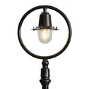 Classic railway style lamp post in cast iron and steel 1.49m (H314)