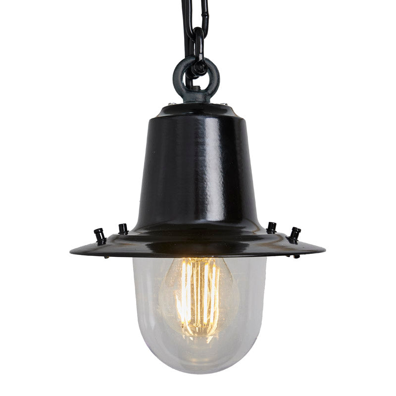Classic railway style hanging light with chain 0.21m (H323)