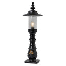Lampadaire de style géorgien en fonte et acier 0,98m (H408)