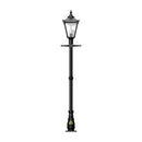 Victorian traditional cast iron lamp post 2.3m in height.