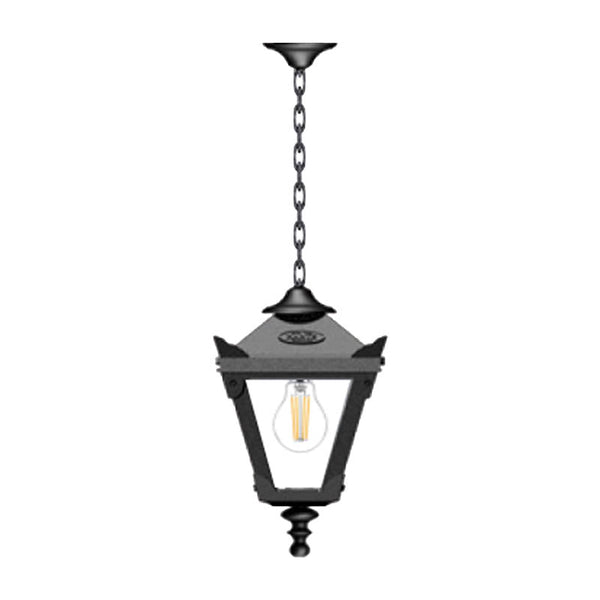 Victorian traditional hanging lantern 0.33m in height.