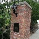 Traditional Irish Post in black for A5 sized letters (H110)