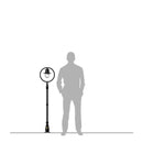 Classic railway lantern - 44mm inside diameter (LN303)