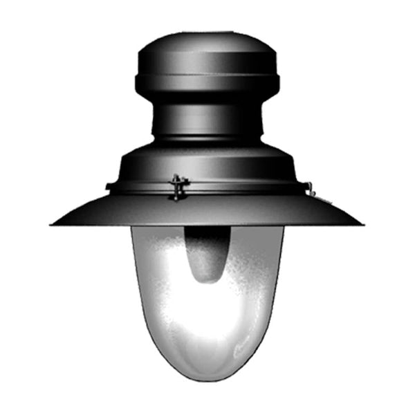 Traditional tear drop lantern in aluminium 0.53m (TD301)
