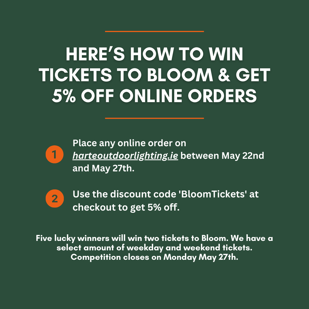 Win Tickets to Bord Bia Bloom 2024 and Enjoy a 5 Discount on Your