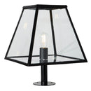 Contemporary pier light in galvanised steel 0.53m (BRP1)