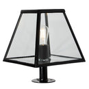 Contemporary pier light in galvanised steel 0.38m (BRP2)