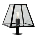 Contemporary pier light in galvanised steel 0.38m (BRP2)