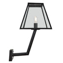 Contemporary wall light with angled bracket 0.78m (BRW1)