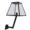 Contemporary wall light with angled bracket 0.78m (BRW1)