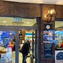 Contemporary wall light in galvanised steel with wall bracket 0.5m in height.