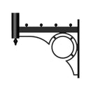 Traditional wall bracket - 76mm O.D. (BT100)