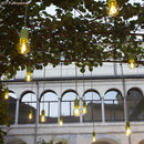 Outdoor pendant lamp with 5m textile cable with IP65 lampholder - Green (H723G)