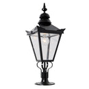 Victorian pier light for flat pier caps 1m (H050)