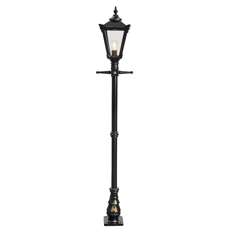 Victorian traditional cast iron lamp post 2.3m (H007)