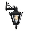 Victorian traditional cast iron downturned wall light 0.48m (H046)