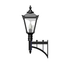 Victorian cast iron wall light with short arm 0.97m (H048)