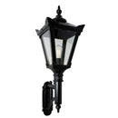 Victorian cast iron wall light with short arm 0.97m (H048)