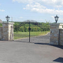 Victorian traditional cast iron pier light for flat pier caps 0.7m (H051)