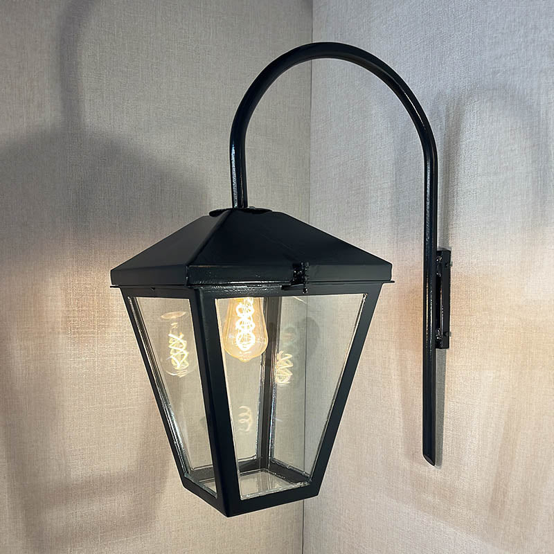 Contemporary downturned wall light 0.7m (H061)