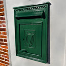 Traditional Irish Post in pearl green for A4 sized letters (H114)