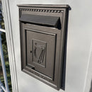 Traditional Irish Post in pearl grey for A4 sized letters (H114)