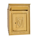 Poste irlandaise traditionnelle en or nacré pour lettres au format A4 (H114)