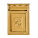 Poste irlandaise traditionnelle en or nacré pour lettres au format A4 (H114)