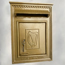 Traditional Irish Post in pearl gold for A4 sized letters (H114)