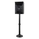 Traditional Irish Free standing postbox in black (H115)