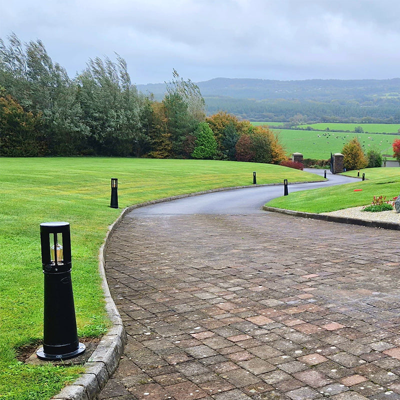 Modern bollard light in cast iron 0.72m (H184)