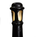 Decorative bollard light in cast iron 0.75m (H194)
