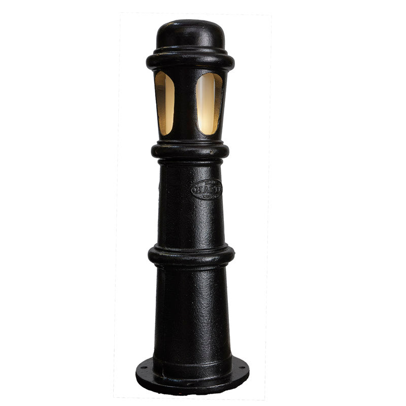 Cast iron bollard light 0.8m (H196)