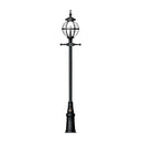 Victorian globe lamp post in cast iron 3.28m (H202)
