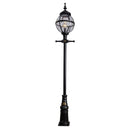 Victorian globe lamp post in cast iron 3.28m (H202)