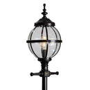 Victorian globe lamp post in cast iron 3.28m (H202)