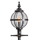 Victorian globe lamp post in cast iron 2.7m (H206)
