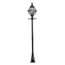 Victorian globe lamp post in cast iron 2.7m (H206)