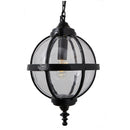 Victorian globe hanging light with chain 0.65m (H222)