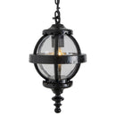 Victorian globe hanging light with chain 0.35m (H223)