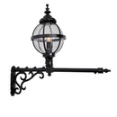 Victorian globe wall light with extension 1.05m (H242)