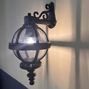 Victorian downturned globe wall light 0.59m (H246)