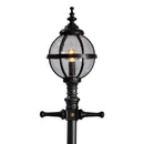 Victorian style globe lamp post in cast iron 3m (H2801)