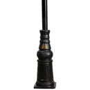 Victorian style globe lamp post in cast iron 3m (H2801)