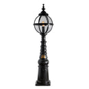 Victorian style globe pedestal light in cast iron 1.59m (H2813)